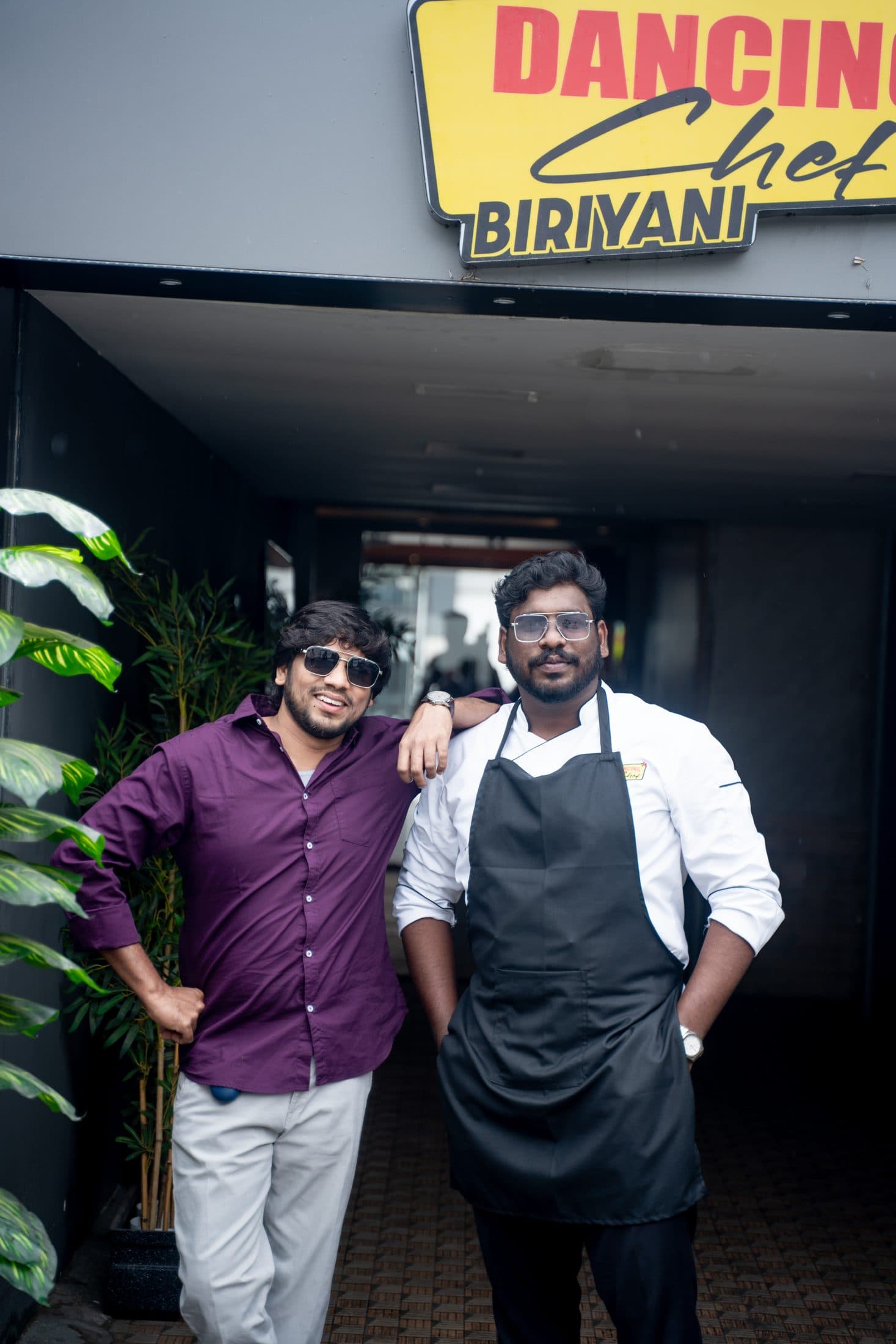 Sapthagiri M, The Dancing Chef, at Dancing Chef Biriyani